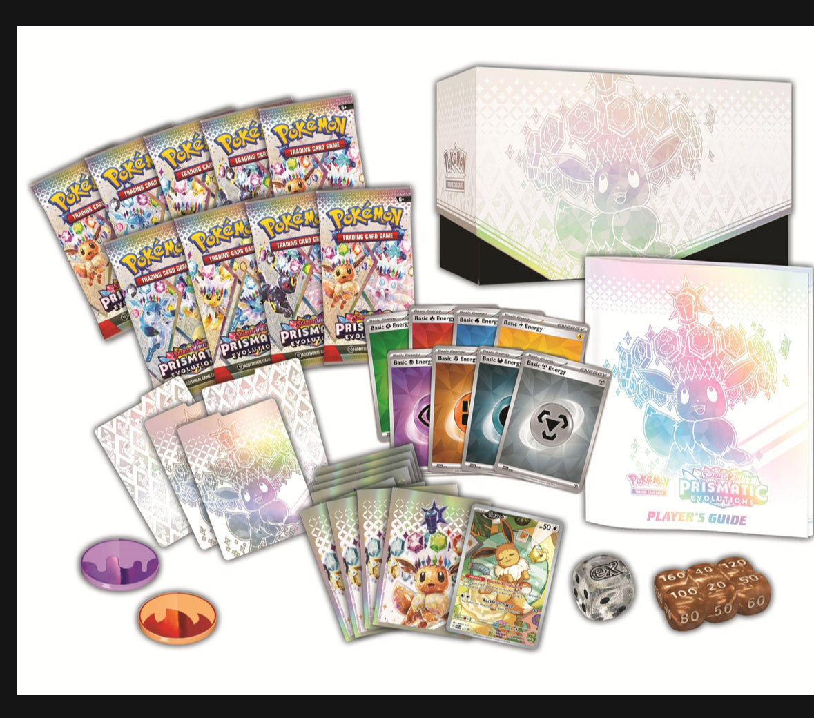 Pokemon Trading Card Game Prismatic Evolutions Elite Trainer Box