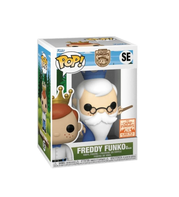 Freddy Funko as Merlin Camp Fundays