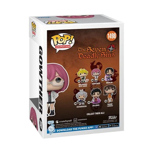 Seven Deadly Sins Gowther Diamond Glitter Funko Pop! Vinyl Figure #1498 Entertainment Earth Exclusive