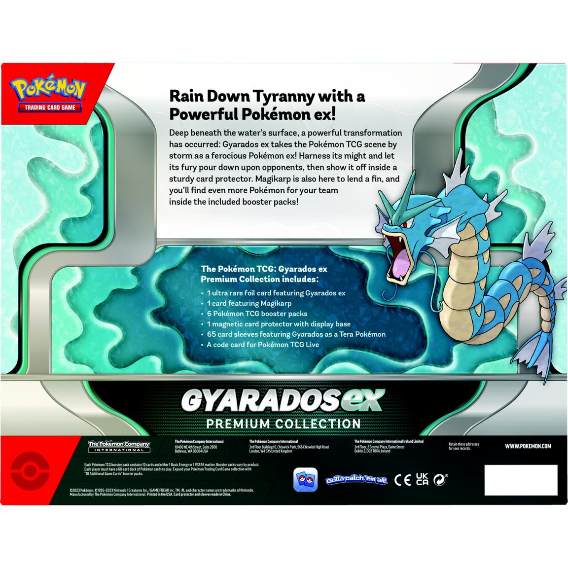 Pokemon Trading Card Game: Gyarados ex Premium Collection - GameStop Exclusive