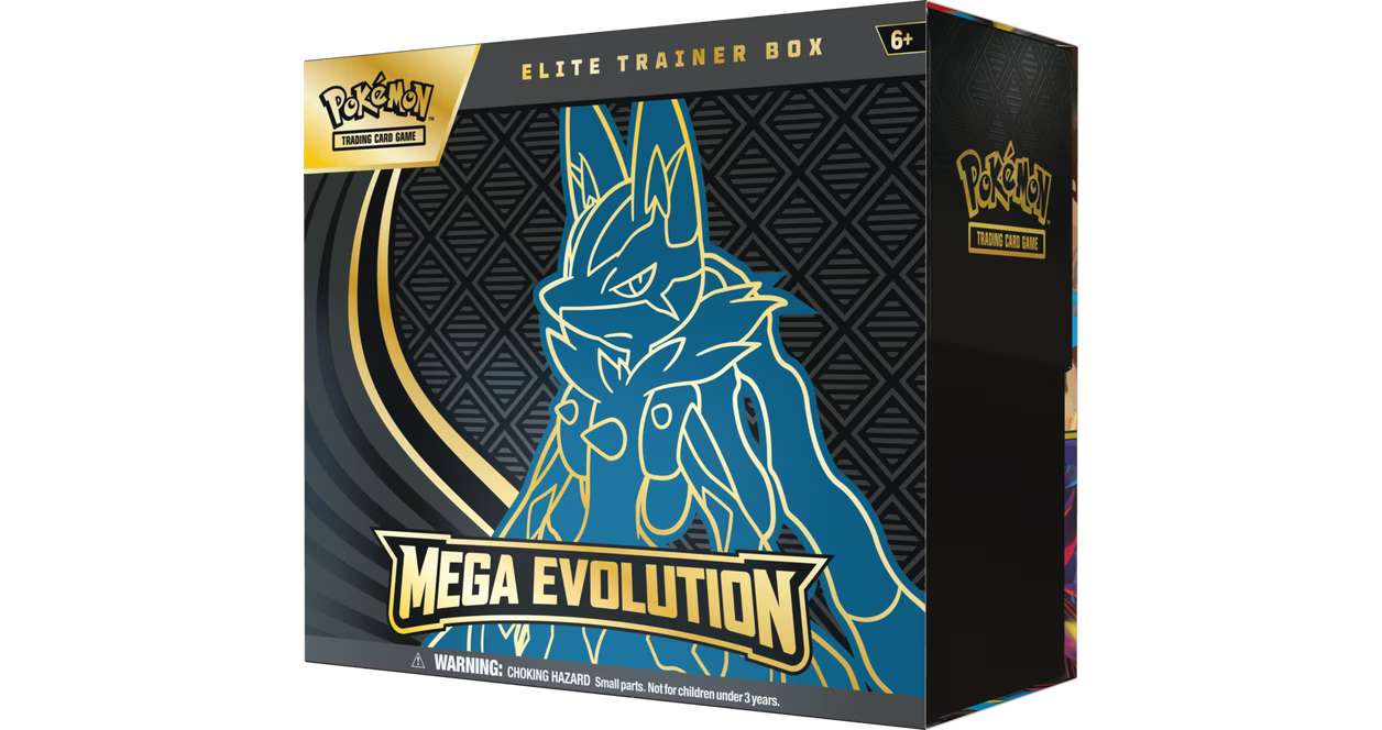 Pokemon Trading Card Game: Mega Evolution Elite Trainer Box