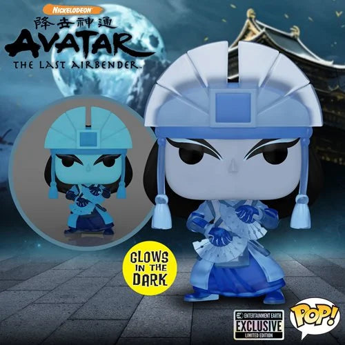 Avatar: The Last Airbender Kyoshi Spirit Glow-in-the-Dark Funko Pop! Vinyl Figure #1489 - Entertainment Earth Exclusive