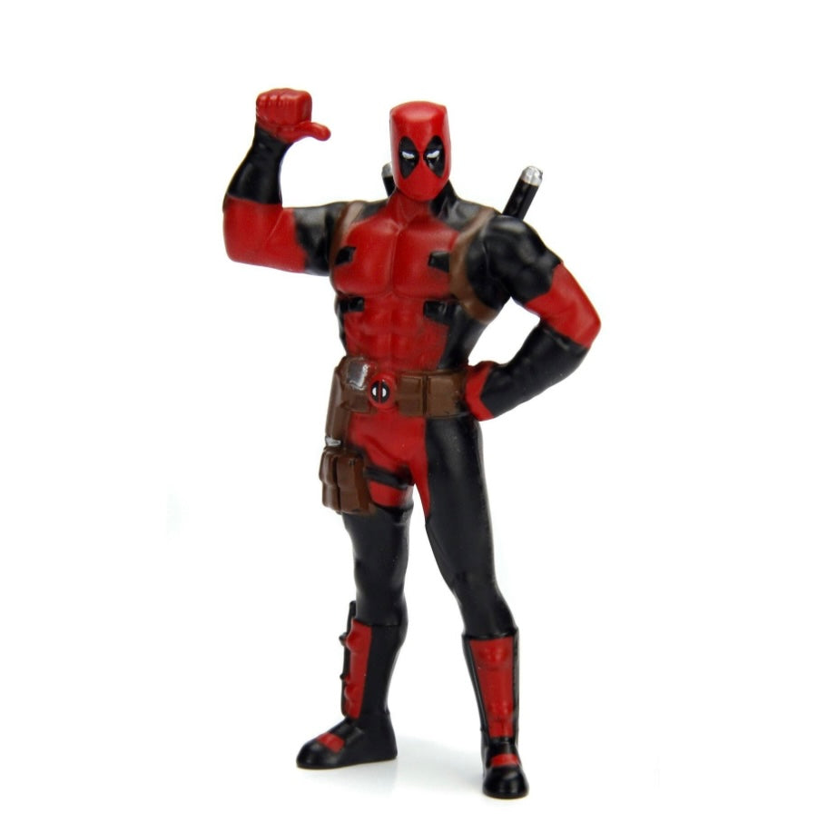 Marvel Deadpool & Taco Truck Die-cast Car, 1:24 Scale Vehicle, 2.75Collectible Figurine