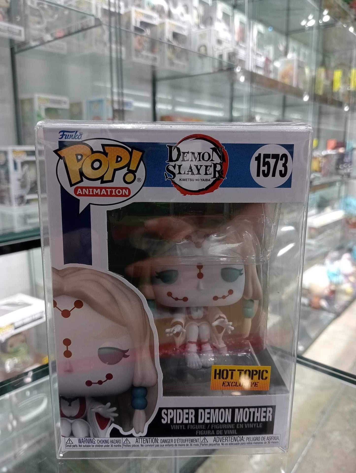 Demon Slayer Spider Demon Mother #1573 Hot Topic Exclusive Funko Pop! Vinyl Figure!