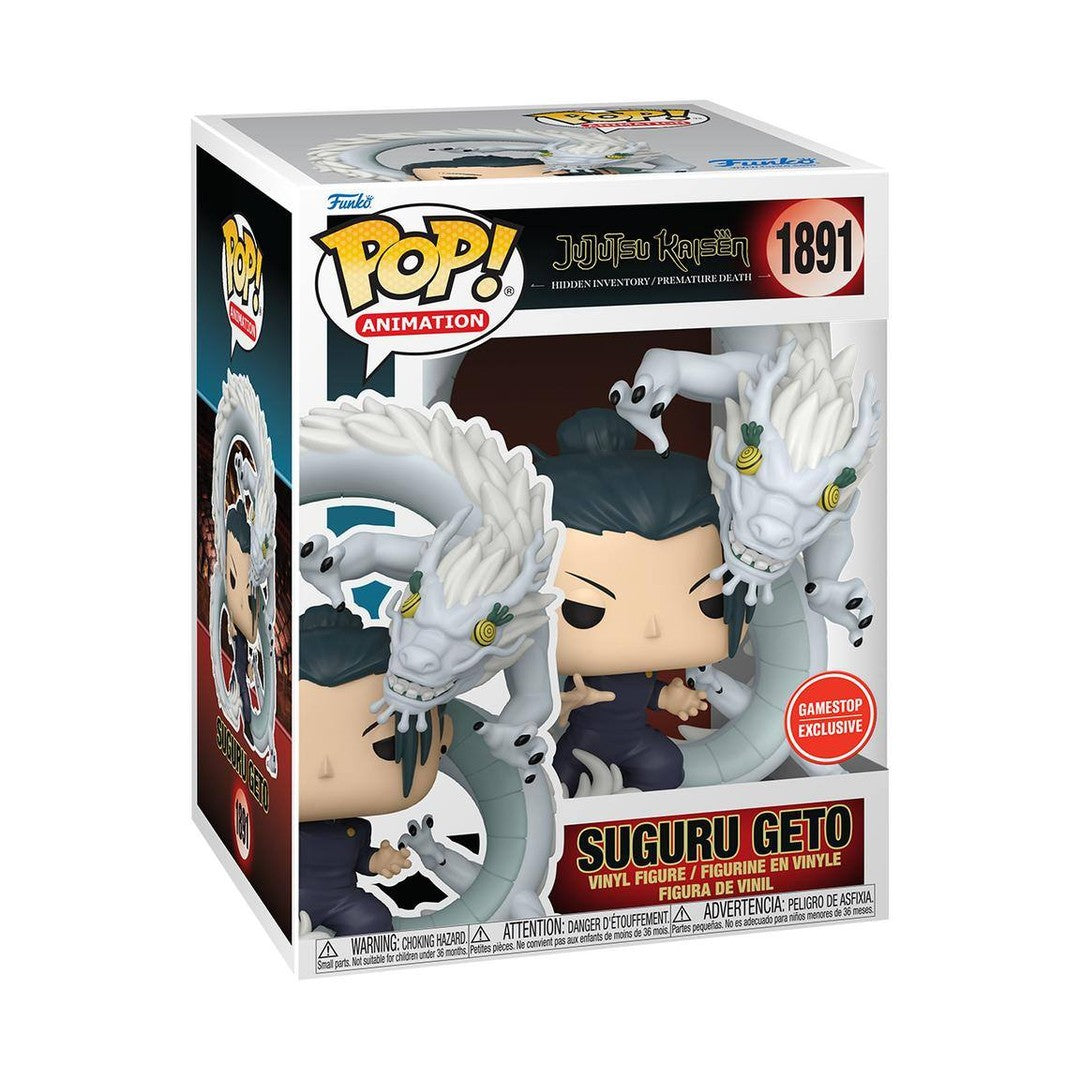 Suguru Geto and Cursed Spirit Dragon (Premium) GameStop Exclusive Funko Pop! Vinyl Figure #1891