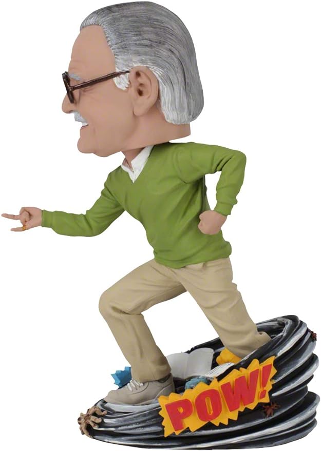 Royal Bobbles Stan Lee Bobblehead, Premium Polyresin Lifelike Figure, Unique Serial Number, Exquisite Detail