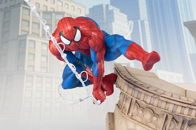 Kotobukiya Marvel Universe Spider-Man Webslinger Artfx Statue Collectible Figure