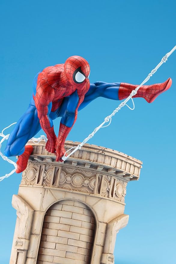 Kotobukiya Marvel Universe Spider-Man Webslinger Artfx Statue Collectible Figure
