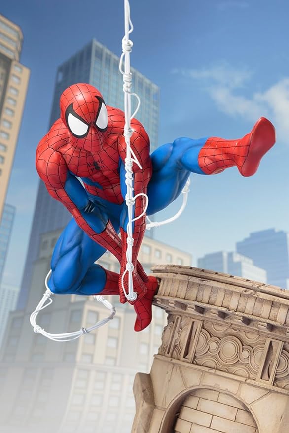 Kotobukiya Marvel Universe Spider-Man Webslinger Artfx Statue Collectible Figure