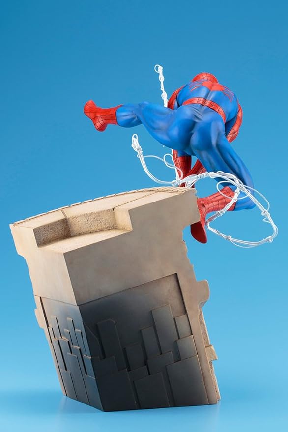 Kotobukiya Marvel Universe Spider-Man Webslinger Artfx Statue Collectible Figure