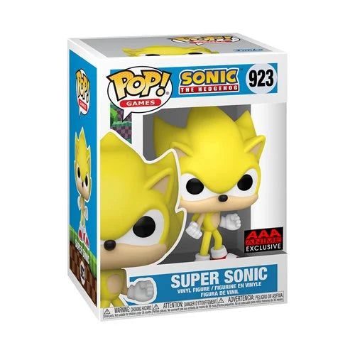 Sonic the Hedgehog Super Sonic Funko Pop! Vinyl Figure #923 - AAA Anime Exclusive