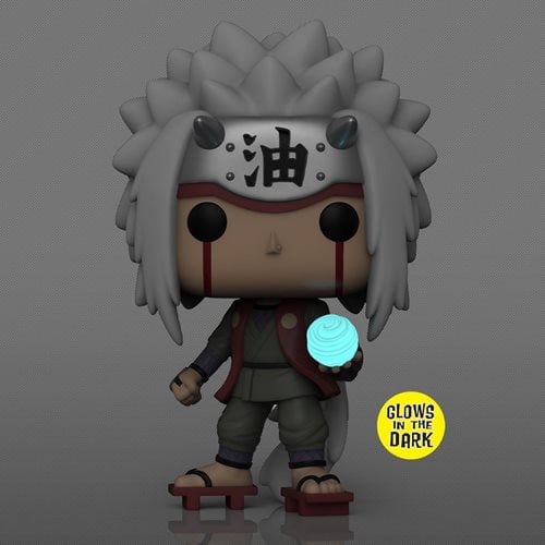 Naruto: Shippuden Jiraiya with Rasengan Glow-in-the-Dark Funko Pop! Vinyl Figure #1481 - Entertainment Earth Exclusive