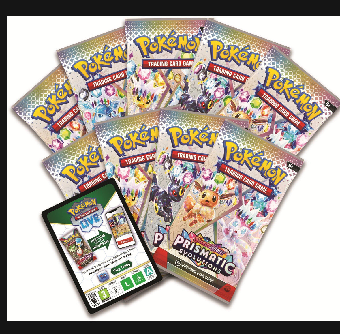 Pokemon Trading Card Game Prismatic Evolutions Elite Trainer Box