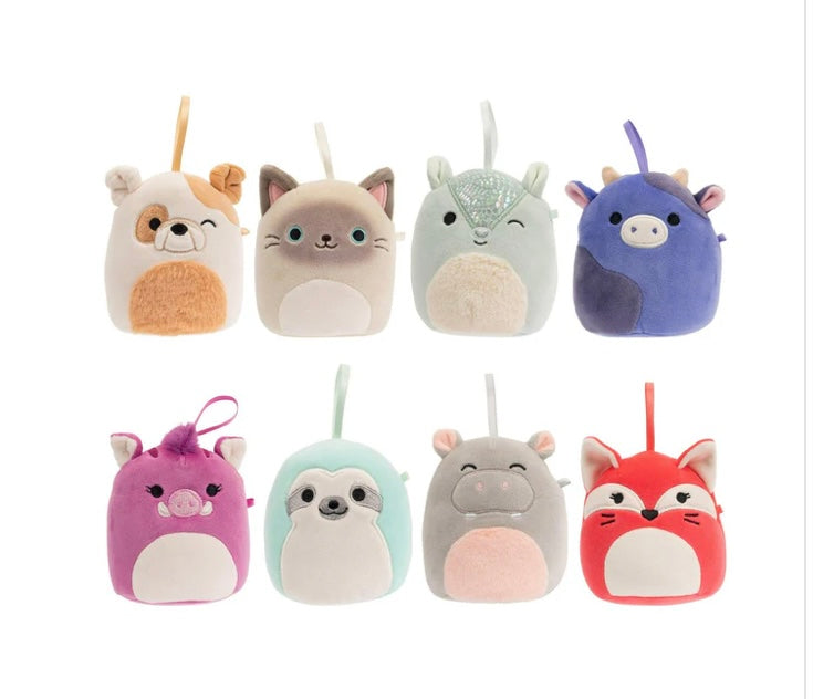 Squishmallows 4-inch Ornament Plush 8-pack Assorted
