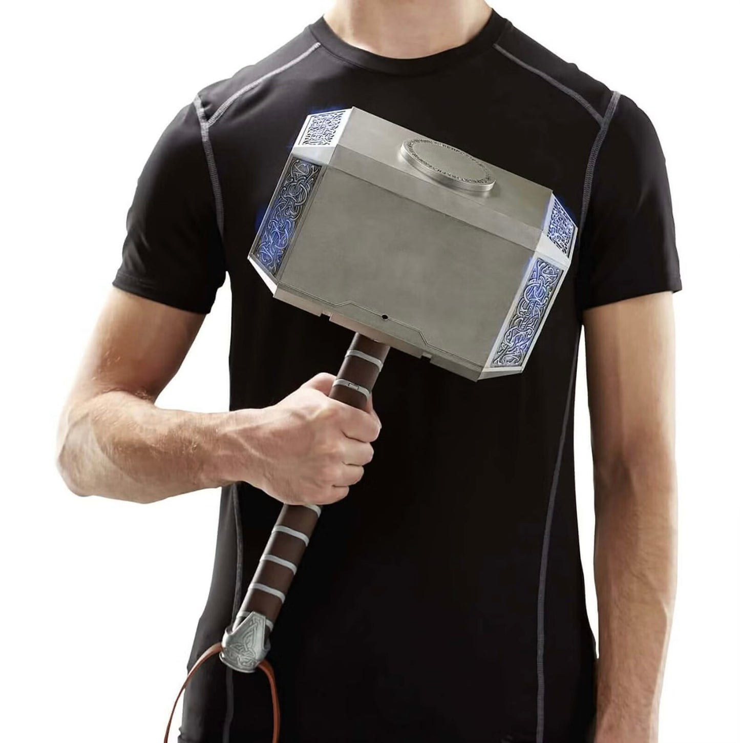 HASBRO MARVEL LEGENDS THOR MJOLNIR HAMMER ELECTRONIC PROP REPLICA