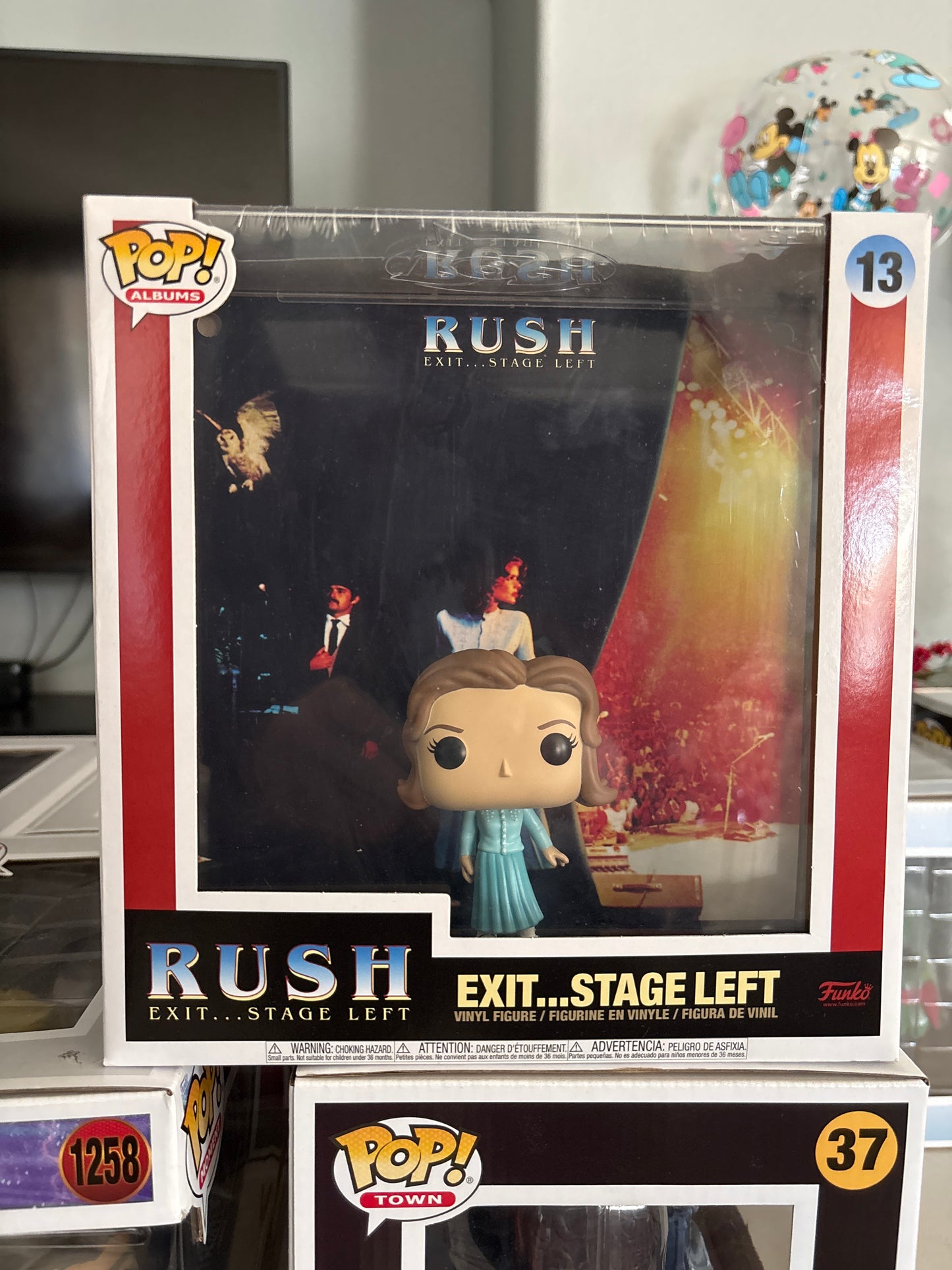 Rush Exit Stage Left Funko Pop! Albums