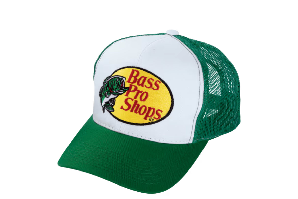 Bass Pro Shops Embroidered Logo Mesh Cap - Green