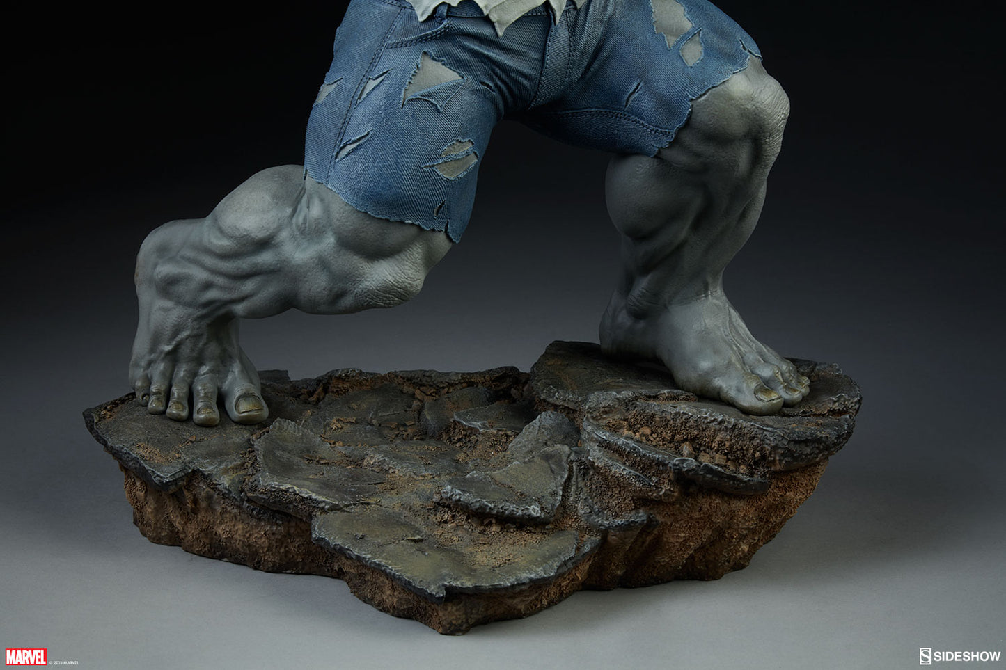 GREY HULK (Battle Damage)