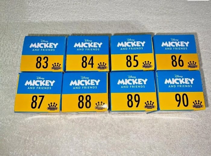 Funko Minis Disney Mickey and Friends FULL SET Of 8 With Store Box