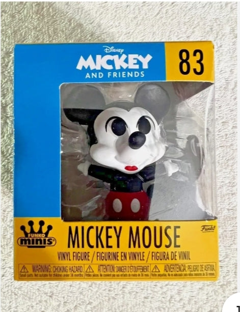 Funko Minis Disney Mickey and Friends FULL SET Of 8 With Store Box
