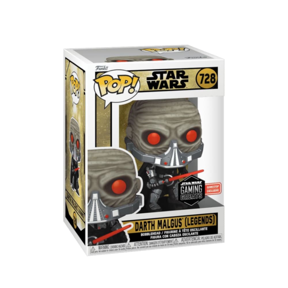 Funko POP! Star Wars: Gaming Greats Darth Malgus 4.25-in Vinyl Bobblehead GameStop Exclusive