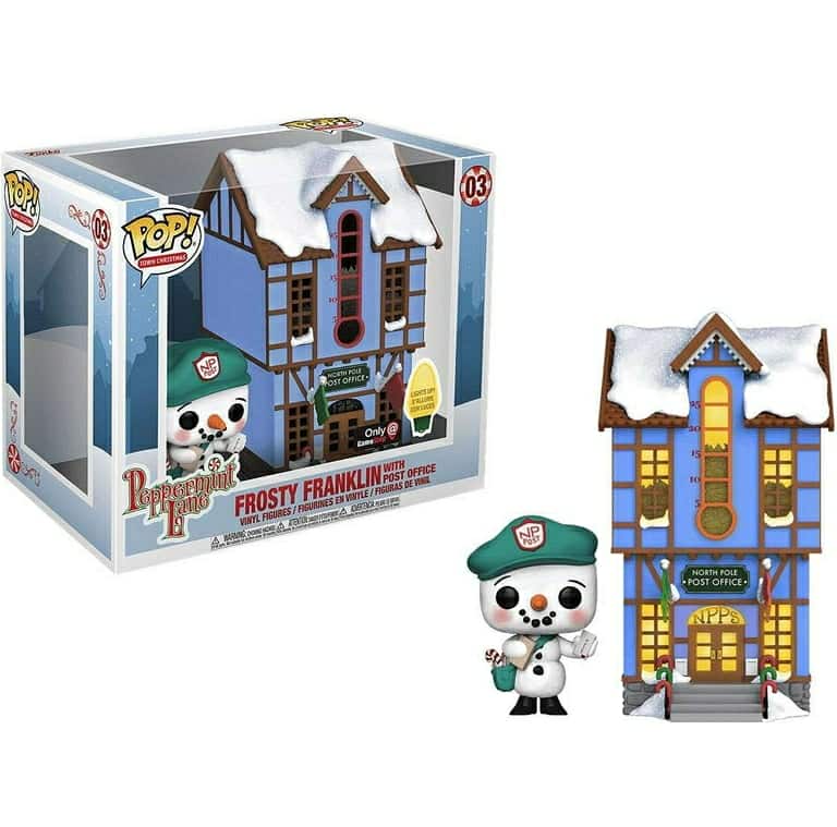 Frosty Franklin with Post Office Town Christmas