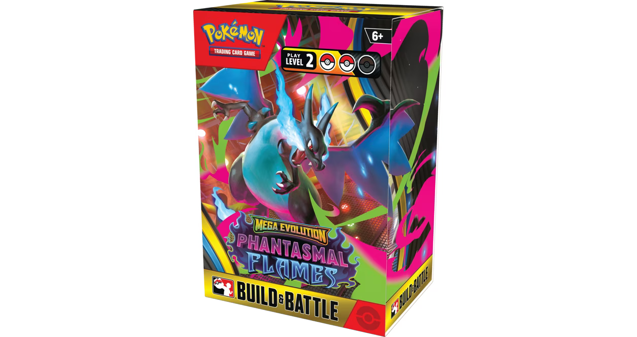 Pokemon Trading Card Game: Phantasmal Flames Build and Battle Box