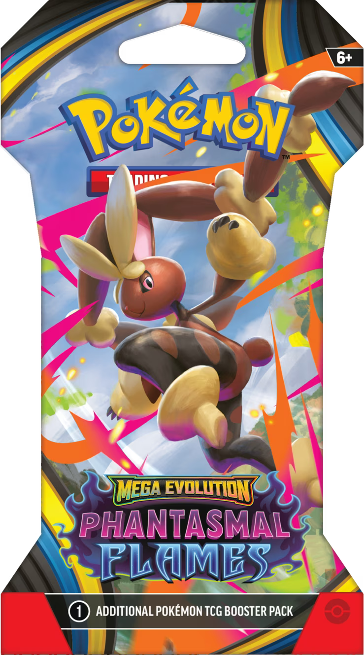 Pokemon Trading Card Game: Phantasmal Flames Sleeved Booster Pack