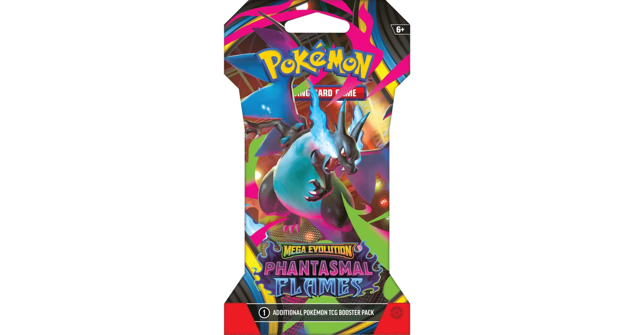 Pokemon Trading Card Game: Phantasmal Flames Sleeved Booster Pack