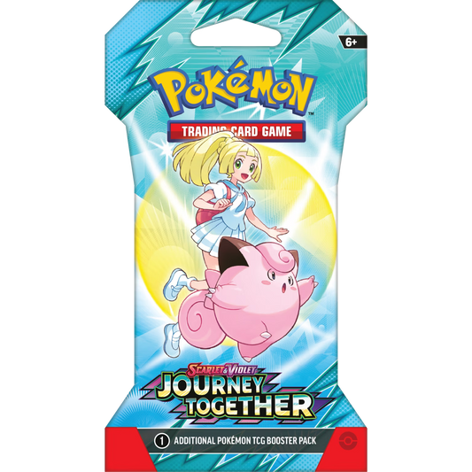 Pokemon Trading Card Game: Scarlet and Violet Journey Together Booster Sleeves Pack (Styles May Vary)