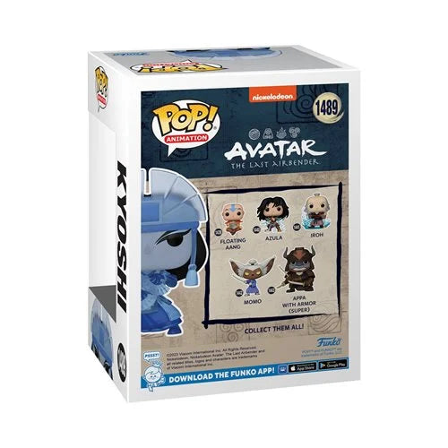 Avatar: The Last Airbender Kyoshi Spirit Glow-in-the-Dark Funko Pop! Vinyl Figure #1489 - Entertainment Earth Exclusive