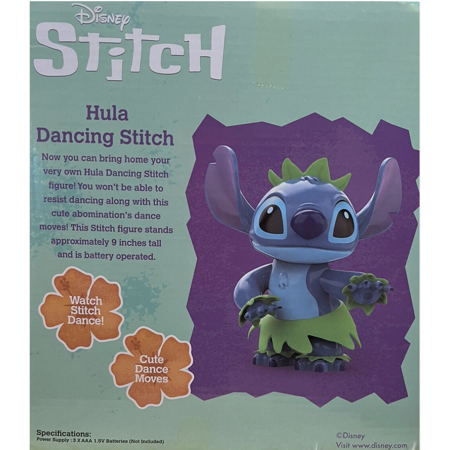 Disney Hula Dancing Stitch Cute Dance Moves!!