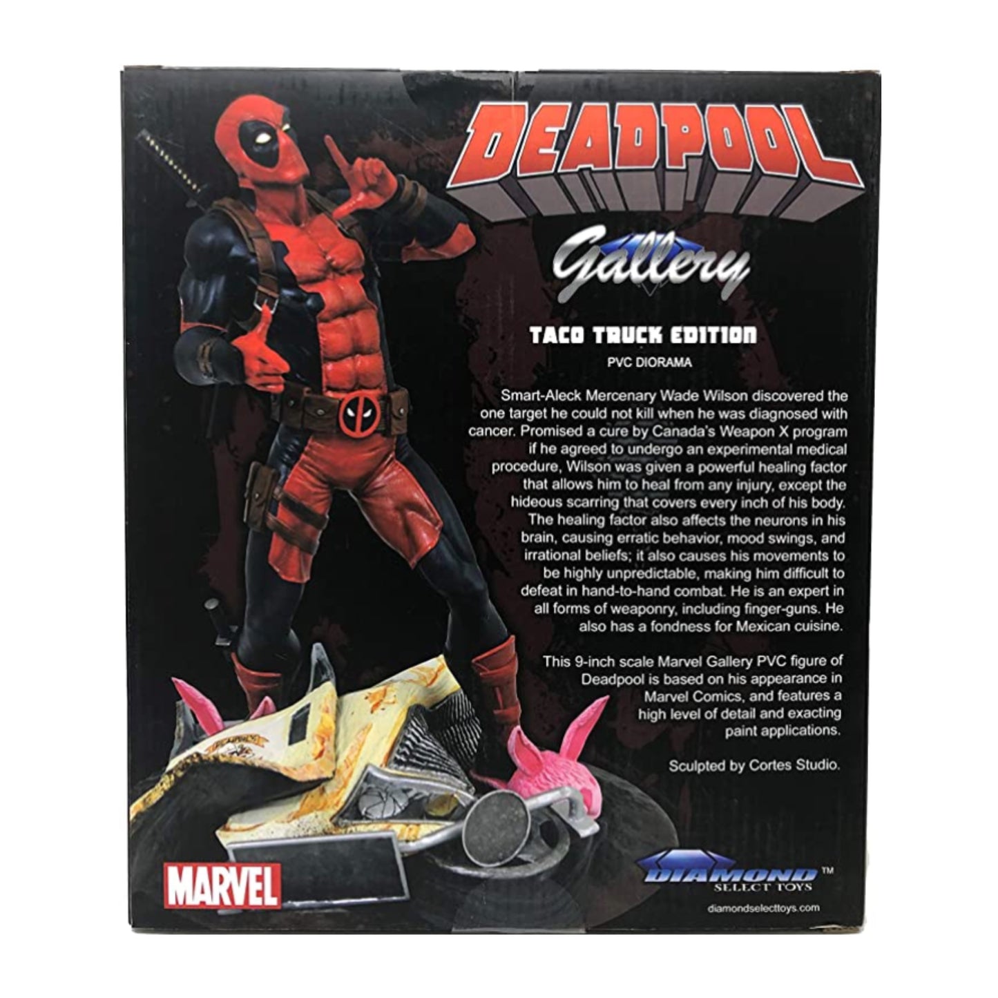 Marvel Gallery: Taco Truck Deadpool PVC Diorama Figure