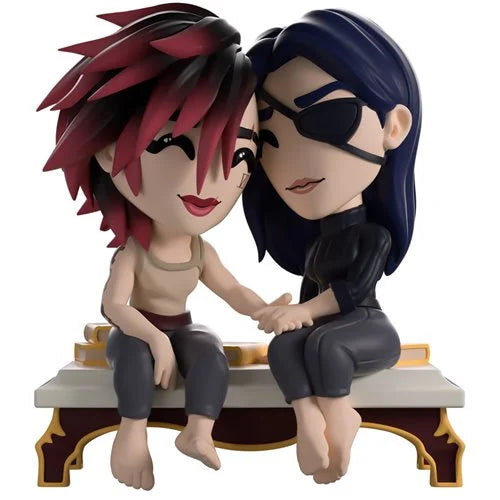 Arcane Youtooz Collection Vi and Caitlyn Vinyl Figures