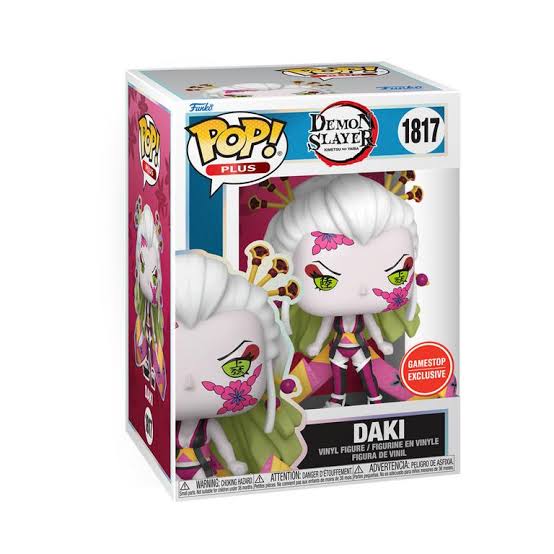 Demon Slayer Daki Pop Plus GameStop Exclusive Funko Pop! Vinyl Figure! #1817