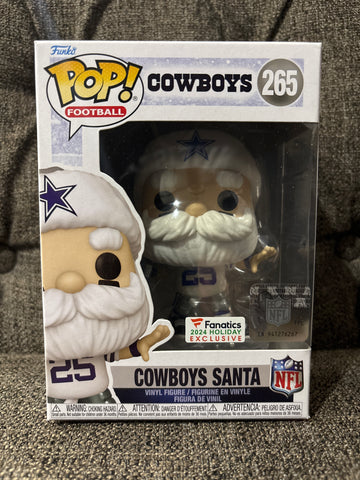 Cowboys Santa Fanatics 2024 Holiday Exclusive