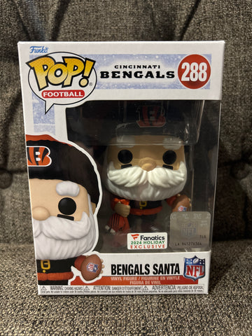 Bengals Santa Fanatics 2024 Holiday Exclusive