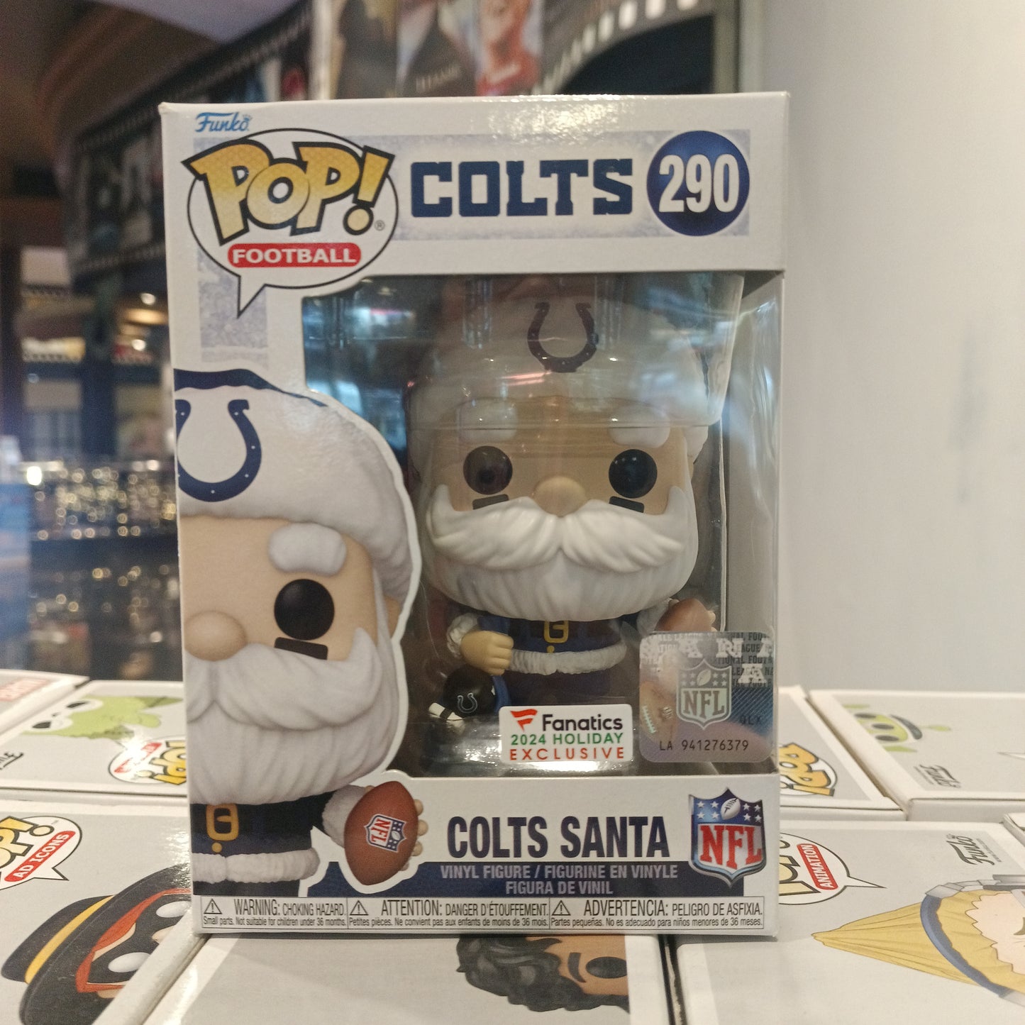 Colts santa fanatics 2024 holiday Exclusive