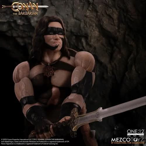 Conan The Barbarian (1982): War Paint Edition One:12 Collection Action Figure (Measures approximately 6.3-inches (16cm) tall)