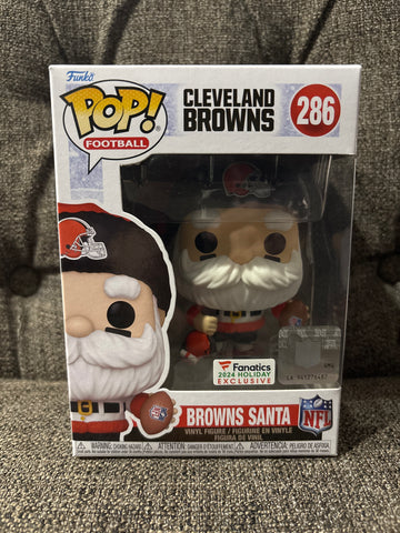 Browns Santa Fanatics 2024 Holiday Exclusive