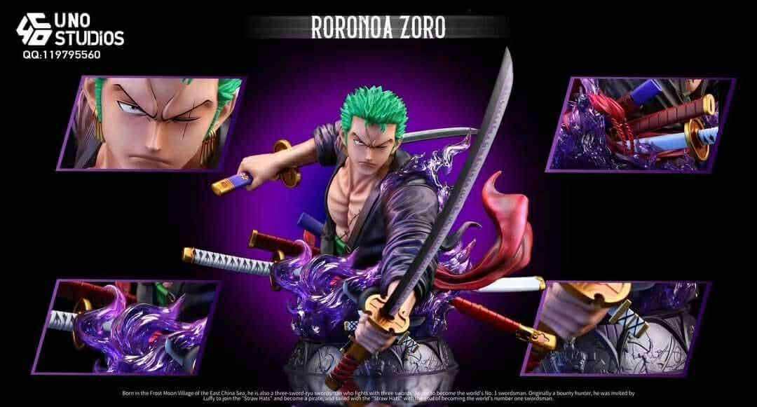 UNO STUDIO – ONE PIECE: BUST SERIES 2. ZORO