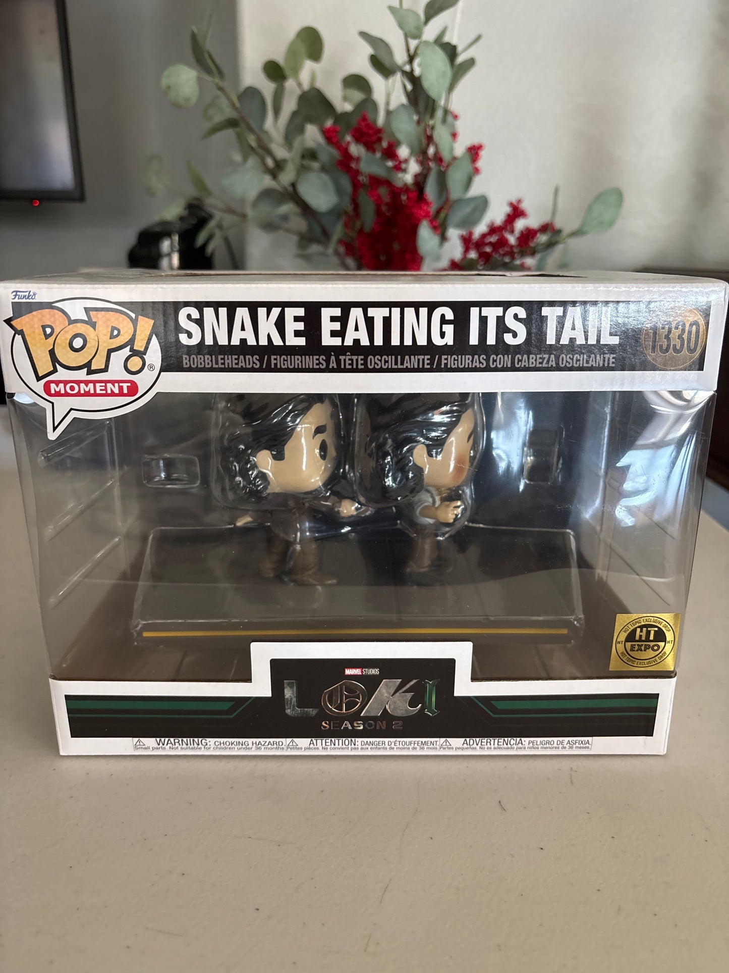 Loki Snake Eating Its Tail US Exclusive Pop! Moment Hot Topic Exclusive Drop
