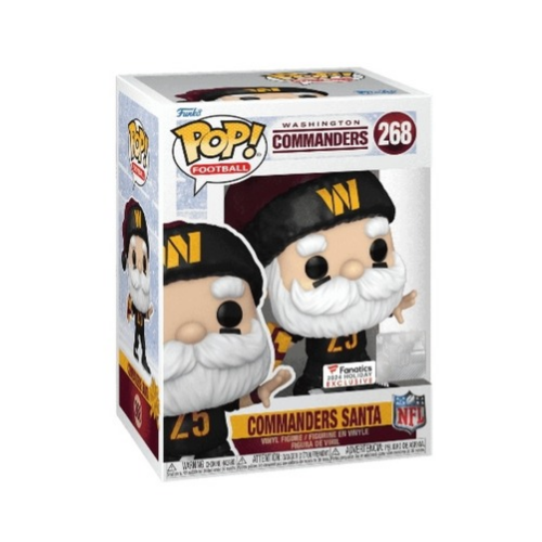Commanders Santa Fanatics 2024 Holiday Exclusive