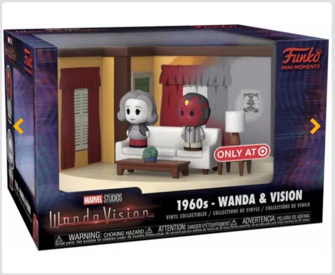 Funko WandaVision 1960's Wanda & Vision Mini Moment Target Exclusive