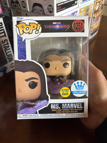 Ms. Marvel GITD Funko.com Exclusive