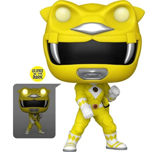 Mighty Morphin Power Rangers: The Movie Yellow Ranger Glow-in-the-Dark Funko Pop! Vinyl Figure (SRP 600)
