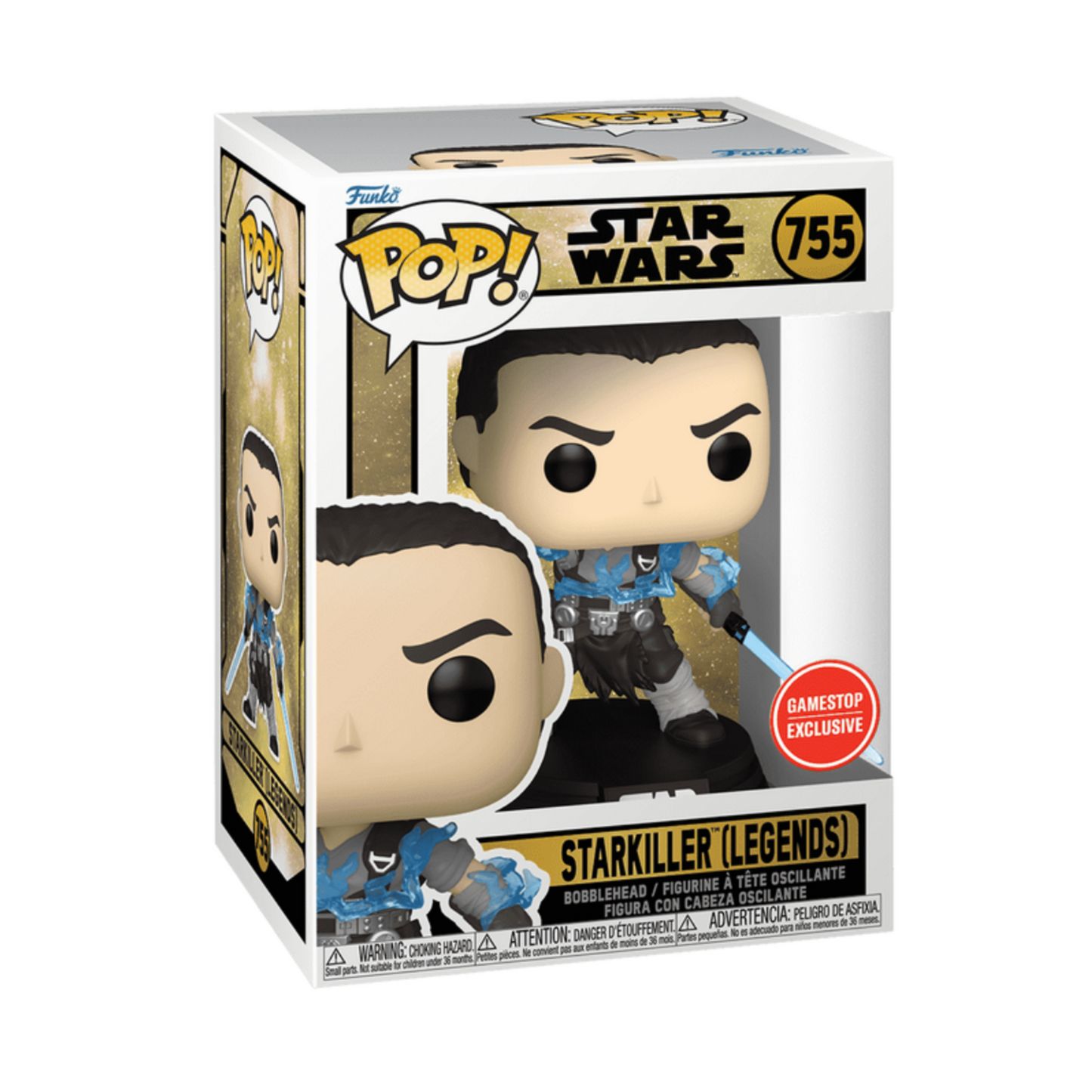 Star Wars: Force Unleashed Starkiller (Legends) GameStop Exclusive Funko Pop! Vinyl Figure #755
