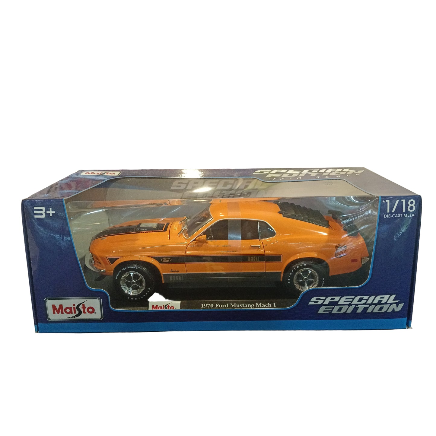 Maisto 1970 Ford Mustang Mach 1 Special Edition 1/18 Die-cast Metal