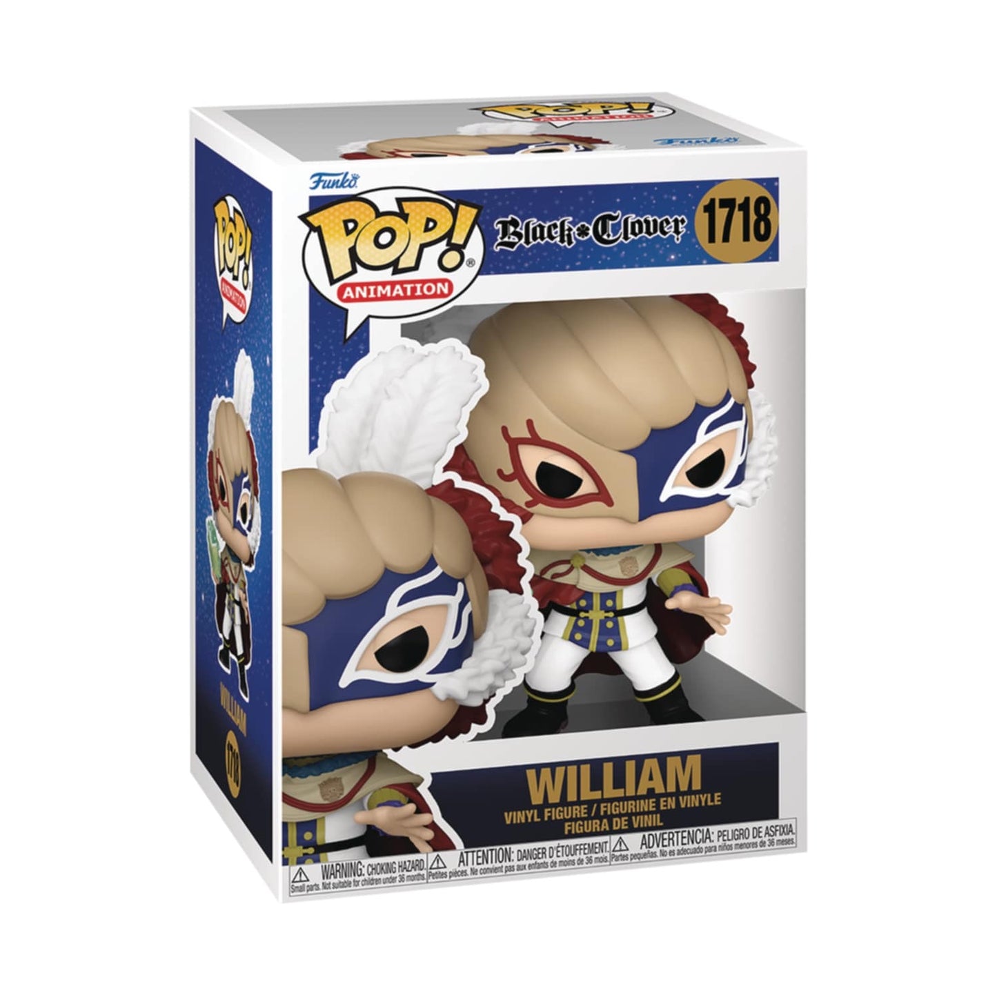 Black Clover William Vangeance Funko Pop! Vinyl Figure! # 1718