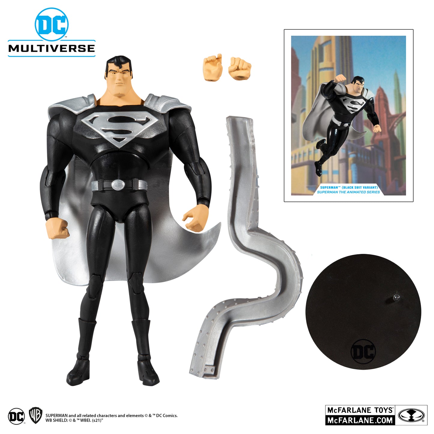 McFarlane: Superman (Black suit variant)